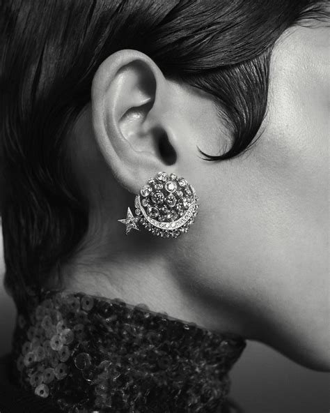 blogger chanel earrings|Chanel ring earrings.